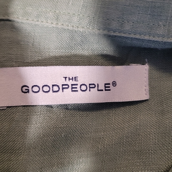 The Good People - Linen Dress Top - Size XL - Picture 3 of 5